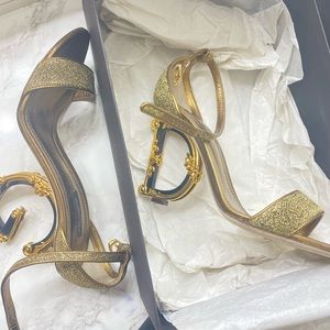 Dolce and Gabbana G Glitter High Heels 
105mm(4.1”)